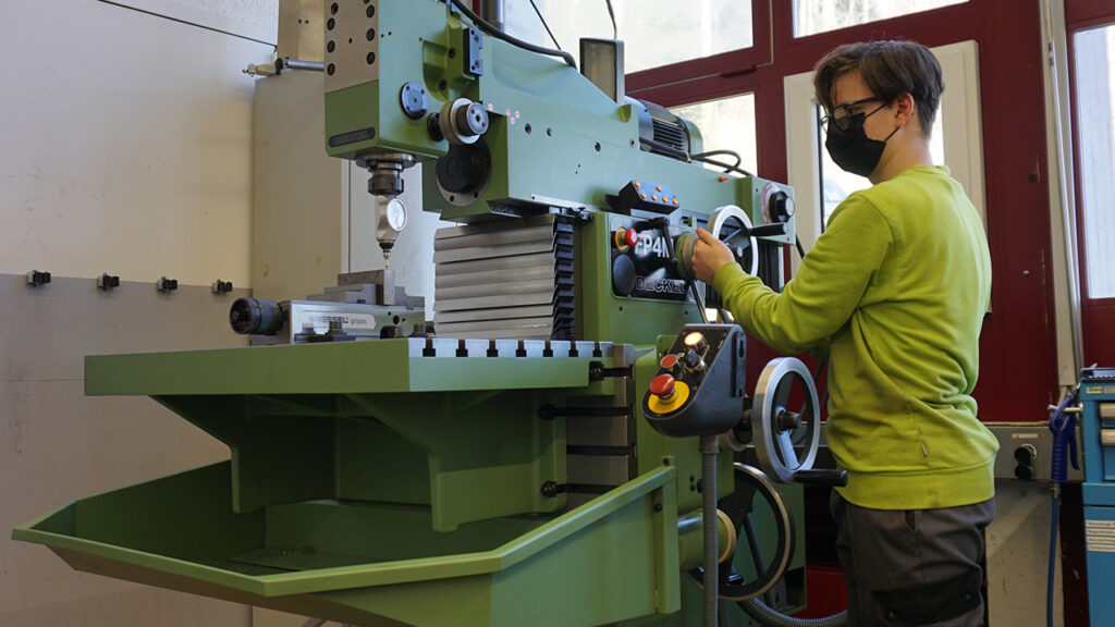 Eine neue Maschine für die Ausbildung